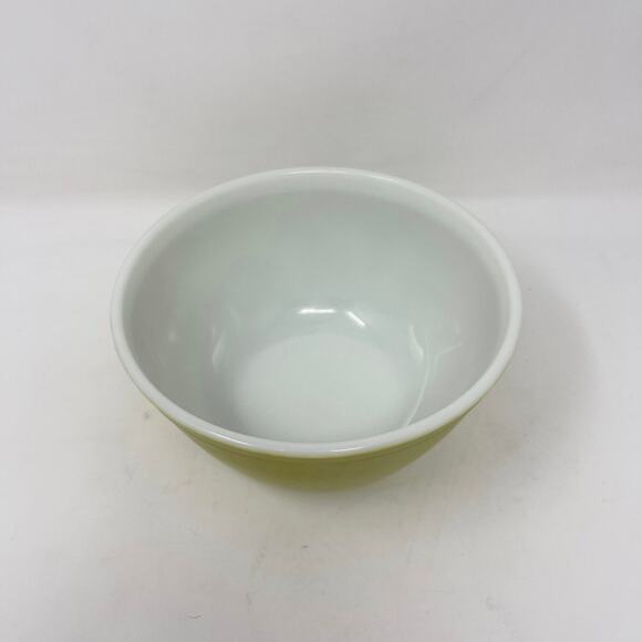VTG Pyrex 402 Avocado Green 1-1/2 Quart‎ Mixing Bowl MCM - Picture 2 of 9